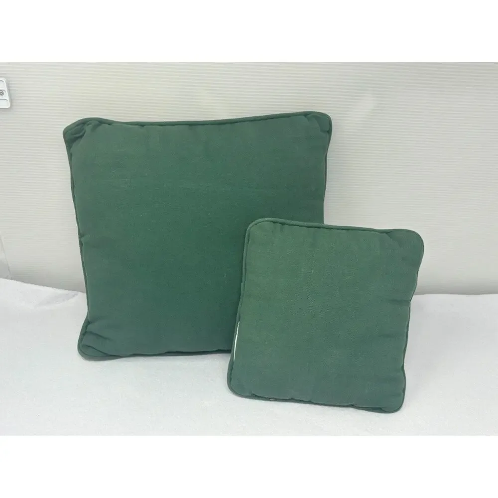Teddy Bear‎ Vintage Tapestry Throw Pillow Country Cottage Core Set of 2
